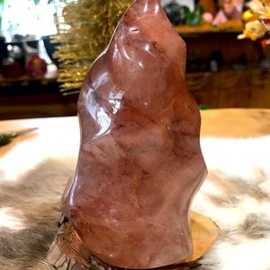Fire quartz flame